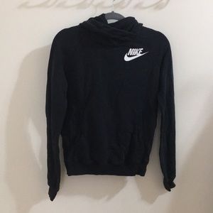 Black Nike Cowl Neck Hoodie